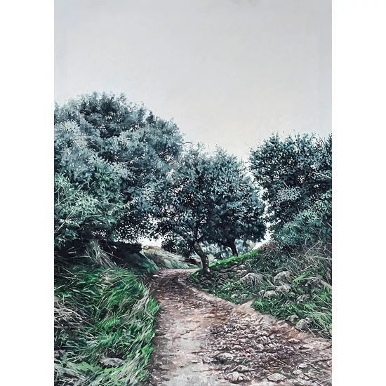 Spanish Route olajfestmény vásznon 50x70 cm