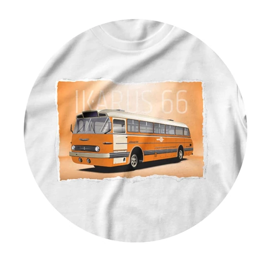 Ikarus 66 póló fehér