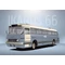 Ikarus 66 busz vászonkép keret nélkül szürke A1